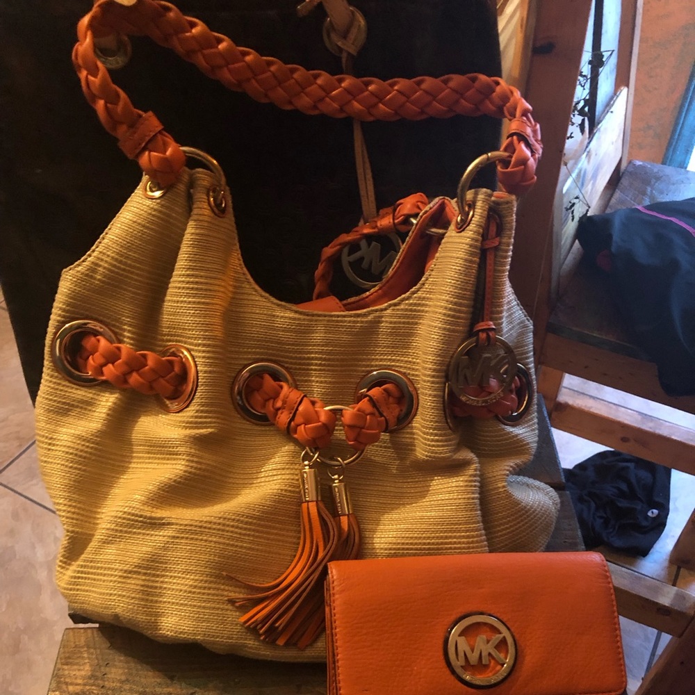 Mk purse and wallet